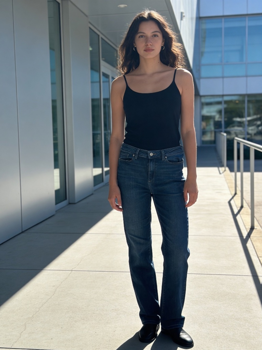 PAIGE Boxton Straight Cut Jeans